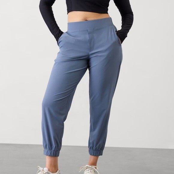 Athleta Pants - Athleta Brooklyn Jogger Shadow Blue Size 2